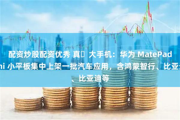 配资炒股配资优秀 真・大手机：华为 MatePad Mini 小平板集中上架一批汽车应用，含鸿蒙智行、比亚迪等
